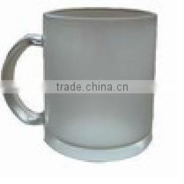 blank frosted glass mugs for sublimation coating