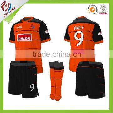 Dreamfox custom brand sublimated printing soccer jersey football wear Soccer jerseys uniforms sublimation Soccer Uniform Set
