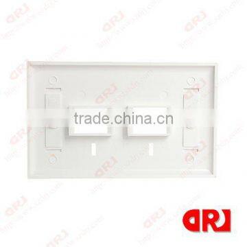 double ports rj45 faceplate 120