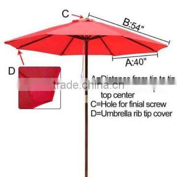 hot sale garden patio umbrella replacement canopy