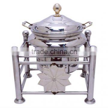 Steel Cheffing Dish, Wedding & Party utensils, food serving dish, hot keeping dish, Catering item, Hotel & Restaurant utensils