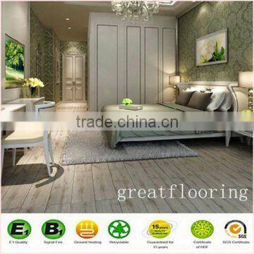 7mm ac4 Wave cutted Finish deep embossed Laminate Flooring