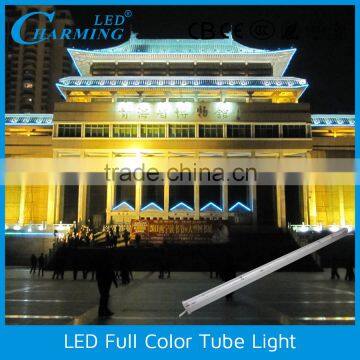 Hottest LED rgb outdoor tube light for building decoration