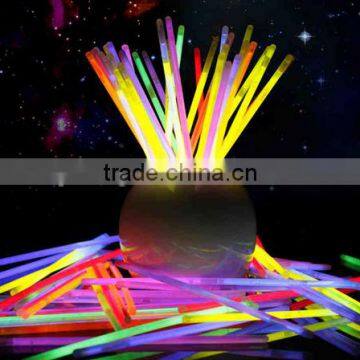 Rainbow colors Christmas festivities ceremony fluorescent bracelets,night glow sticks,LED toys for Olympic quality first