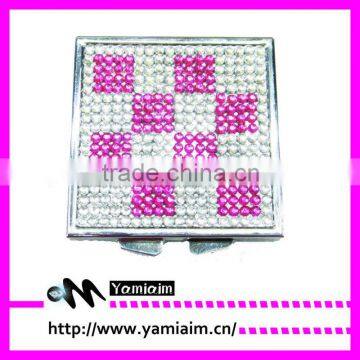 Rhinestone comestic mirror crystal mirror