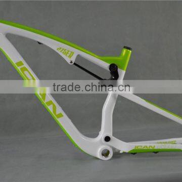 27.5er MTB Carbon Frame 650b suspension frame thru axle 135/142mm