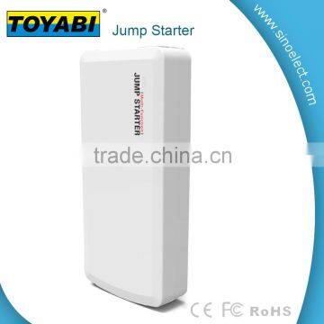 12000 mAh Portable Car Jump Starter and power bank for digital device with smart clamp