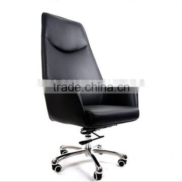 2015 hot design contemporary luxury black dining leather chair (SZ-OC142)