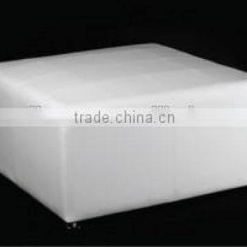 Popular white square ottoman for sale XW1007