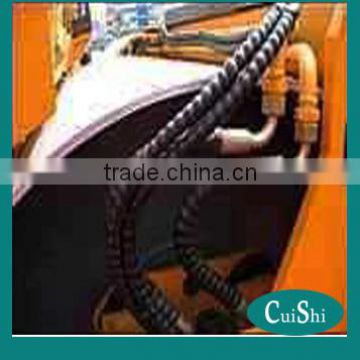 Round surface flexible spiral hose guard made in china