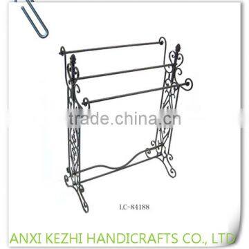 LC-84188 Wholesale antique bathroom decorative metal towel rack