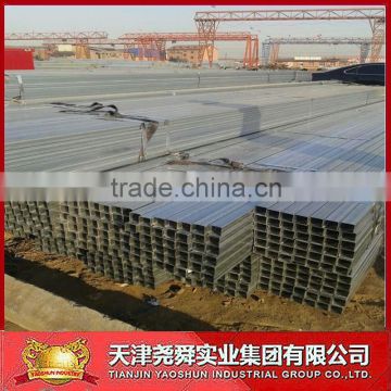 gi pipe pregalvanized steel square rectangle tubes hollow section manufacture