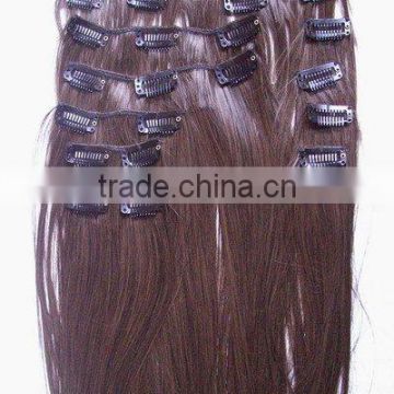 Any Inch Top quality 100% remy human clip hair