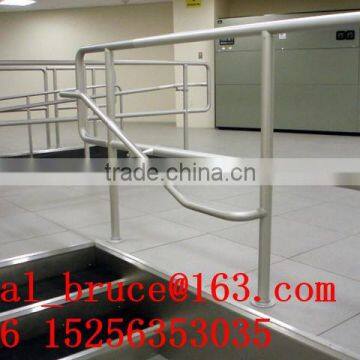 6063 T5 powder coated rail profile & aluminium factory/anodized aluminium railing profile