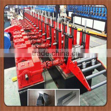 Zhongtuo metal purline shelves rack pillar beam upright roll former for supermarket &wearhouse