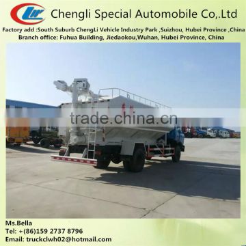 16-24m3 New Bulk Feed Discharge Truck, bulk feed trucks for sale