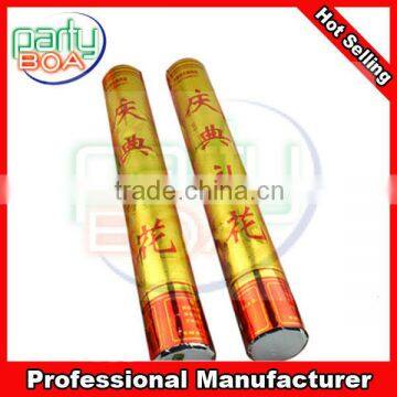 gold printed party popper confetti shooter                        
                                                Quality Choice