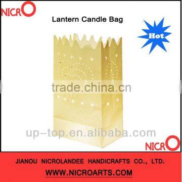 Colored candle bags for your holiday decoration HOT SALE