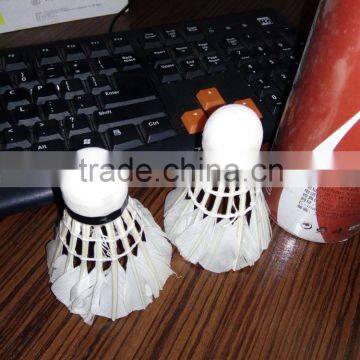 Cheap Duck Feather Shuttlecock Badminton With Good Quality photo-4