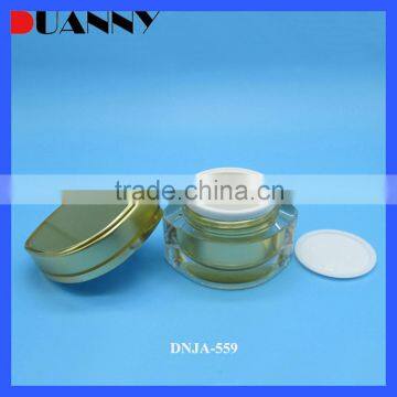 Double Wall Oval Cream Jar Packaging,Double Wall Oval Jar