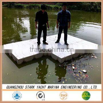 Marina plastic modular floating dock