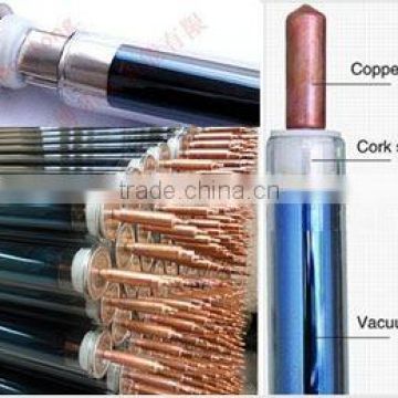 2015 Hige efficiency Three high target tube solar water heater vacuum tube with heat pipe