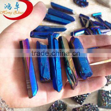 Wholesale Aura Crystal point/Quartz Crystal Cluster