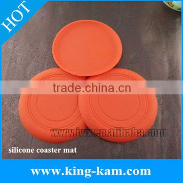 Eco-friendly silicone cup mat silicone coaster