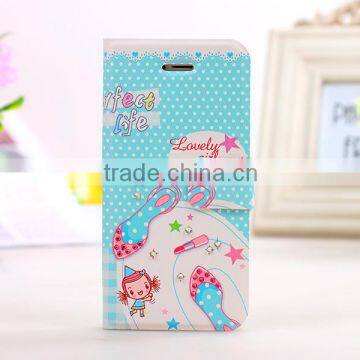 New Product Wholesale Cartoon Printing Leather Cell Phone Case for Xiaomi 3, Wholesale PU Leather Case for Xiaomi 3 photo-3