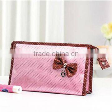 2013 Fashionable Woman's Dot Cosmetic Bag