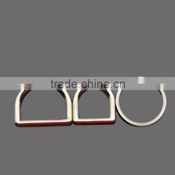 Metal Stainless Steel D Ring Buckle 1" Inside Diameter Loop Ring for Strap Keeper