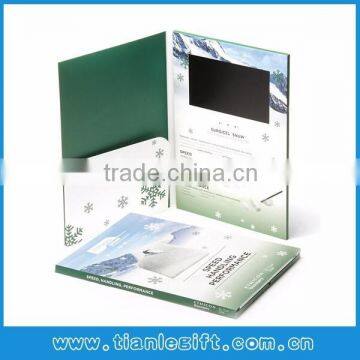 Invitation lcd video greeting card