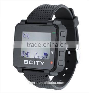 Best Seller 300M Call Range Watch Pager and Button Wireless Restaurant Paging System photo-2