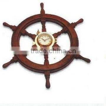 Ship Wheel, Natural wheel, Wooden ship wheel