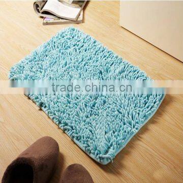 Chenille Rubber Waterproof Kitchen Floor Mat / Microfiber Floor Mat