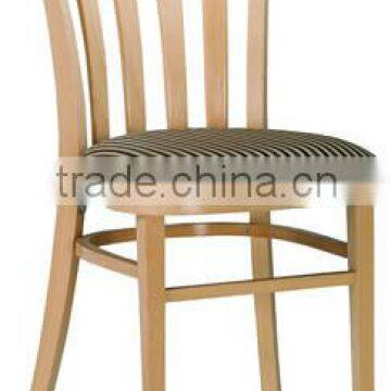 wooden cafe chair