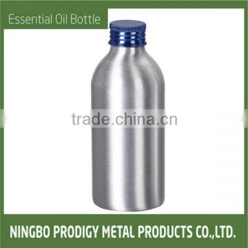 S-Aluminum color oil bottle With Blue Aluminum LID