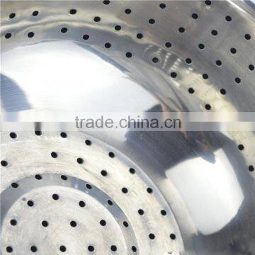 Hot Selling Kitchenware Pure Color Multifunctional Stainless Steel Strainer Bowl photo-6