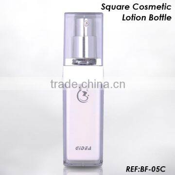 30ml 50ml 140ml square acrylic lotion bottle