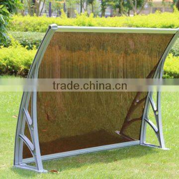 DIY plastic polycarbonate clear awning size 1000cmx1200mm