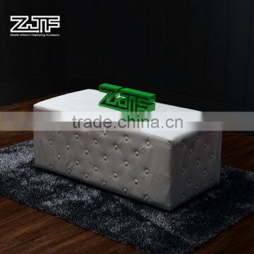ZJF House Boutique Try Shoes Leather Stool photo-2