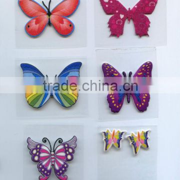 Shinning PVC puffy sticker