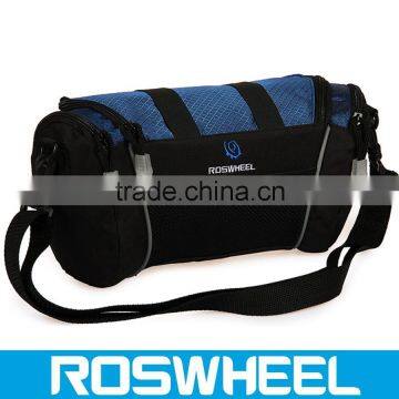 Wholesale high quality waterproof canvas bicycle handlebar bag 11494 bike handlebar clamp bag