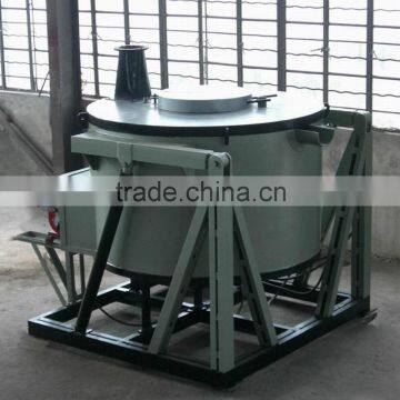 High Eficiency Tilting Gold Melting Crucible Furnace for Cadmium