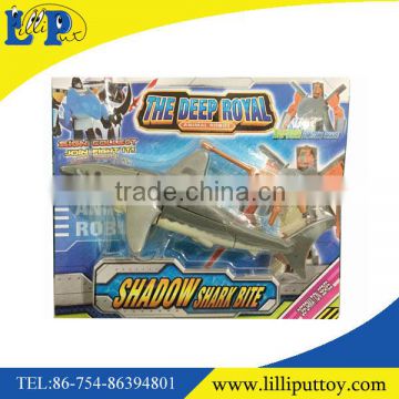 Hot fashion shark transform robot toy