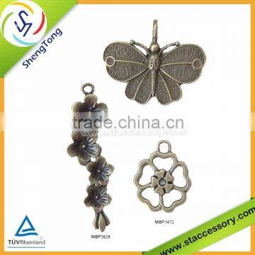 Zinc Alloy Charm Pendants for jewelty/charm pendants