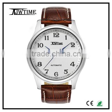 china supplier Tourbillon Watch,Genuine Leather Strap Sapphire Crystal wrist watch new products Mechanical watch