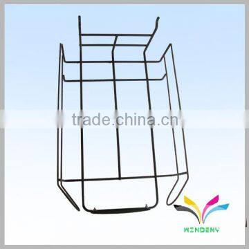 Black Powder-coated Smartable Office Counter Metal Brochure Display Rack photo-2