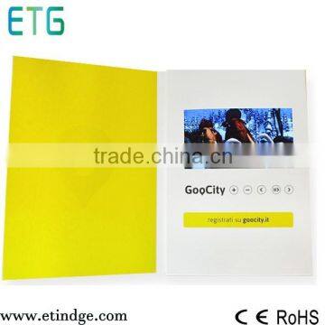 customized beautiful popular video greeting card promotion