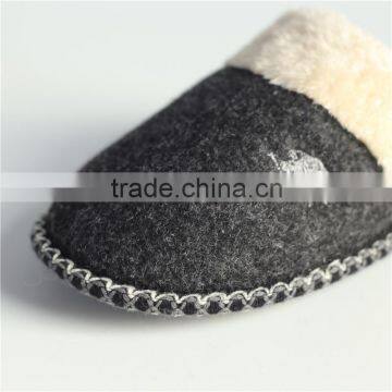 Comfortable Man Felt Slipper With Logo photo-5
